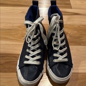 Harry Potter Ravenclaw Navy High-Top Sneakers with White Accents